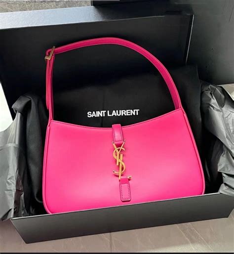 ysl hot pink purse|ysl pink pouch.